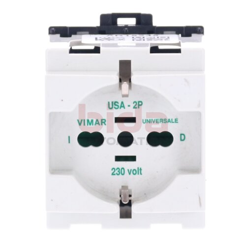 Vimar USA-2P Steckdose / Socket 230V