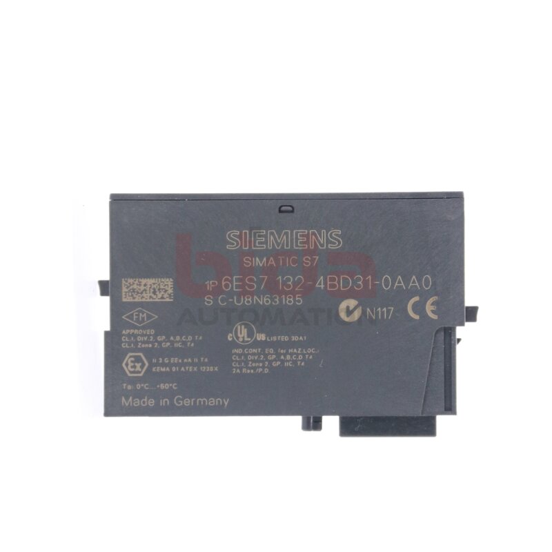 Siemens 6ES7132-4BD31-0AA0 / 6ES7 132-4BD31-0AA0 SIMATIC DP SIMATIC DP, Elektronikmodul / Electronic module 24V DC / 2A
