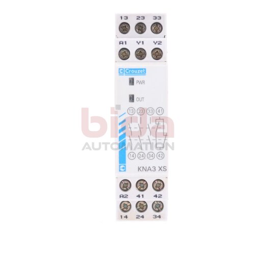 Crouzet KNA3 XS 85 100 036 (3593150005638) Sicherheitsrelais / Safety Relay 24 VAC