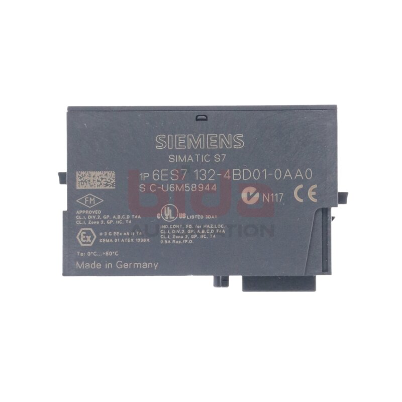 Siemens 6ES7 132-4BD01-0AA0 /  6ES7132-4BD01-0AA0 Elektronik Modul / Electronic Module 24V 0,5A