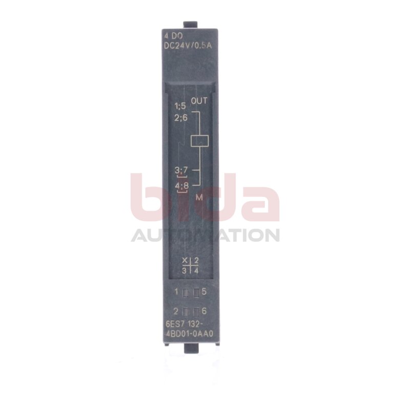 Siemens 6ES7 132-4BD01-0AA0 /  6ES7132-4BD01-0AA0 Elektronik Modul / Electronic Module 24V 0,5A