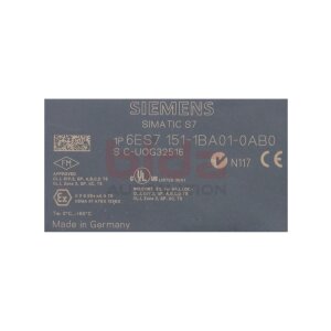Siemens 6ES7 151-1BA01-0AB0 / 6ES7151-1BA01-0AB0 SIMATIC...