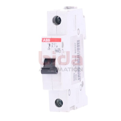 ABB S 201 K4A (S201-K4) Leitungsschutzschalter / Circuit Breaker 277/480 VAC