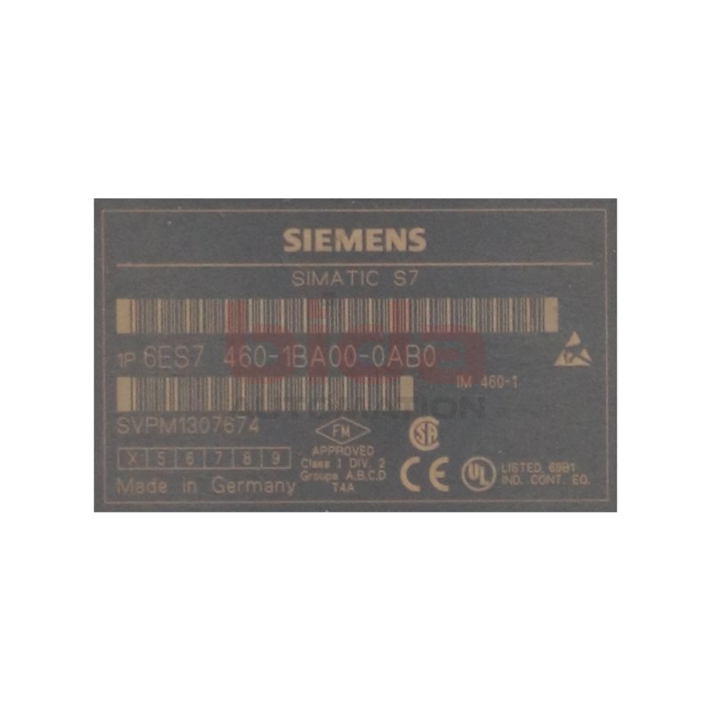 Siemens 6ES 7460-1BA00-0AB0 /  6ES7460-1BA00-0AB0 SIMATIC S7-400, Anschaltbaugruppe / Interface Module