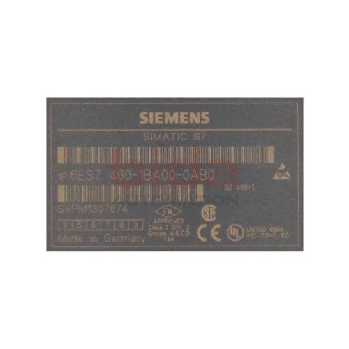 Siemens 6ES 7460-1BA00-0AB0 /  6ES7460-1BA00-0AB0 SIMATIC S7-400, Anschaltbaugruppe / Interface Module