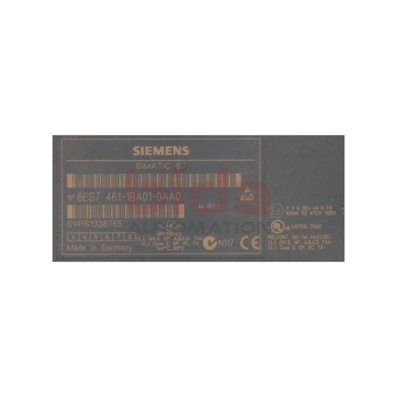 Siemens 6ES7 461-1BA01-0AA0 / 6ES7461-1BA01-0AA0SIMATIC S7-400, Anschaltbaugruppe / Interface module