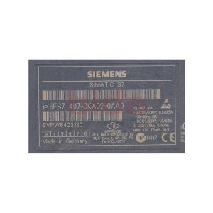 Siemens 6ES7 407-0KA02-0AA0 / 6ES7407-0KA02-0AA0...