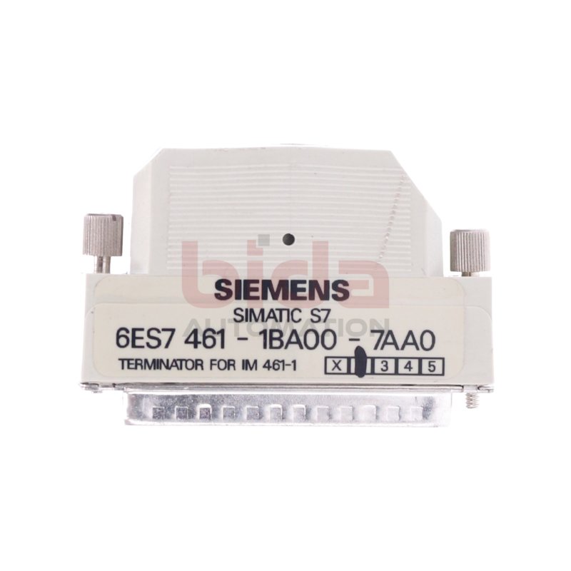 Siemens 6ES7 461-1BA00-7AA0 / 6ES7461-1BA00-7AA0 SIMATIC S7-400,ABSCHLUSSSTECKER / TERMINATION PLUG