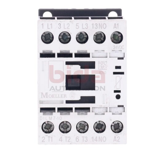 Moeller DIL M7-10 Leistungssch&uuml;tz / Power Contactor 24V