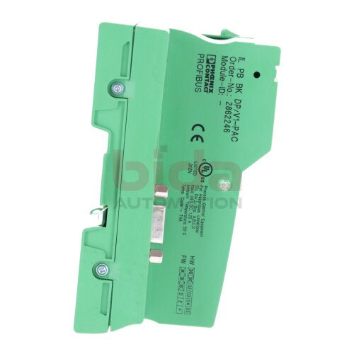 Phoenix Contact IL PB BK DP/V1-PAC (2862246) Buskoppler / bus coupler 24VDC 1,25A