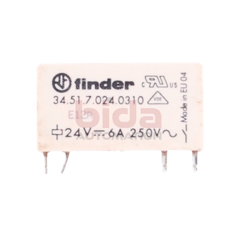 Finder 34.51.7.024.0310 Relais / Relay 24V 6A 250V