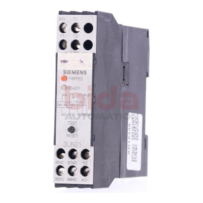 Siemens 3UN2131-0AB4 / 3UN2 131-0AB4 KALTLEITER-AUSLOESEGERAET / COLD CONDUCTOR RELEASE UNIT 24 VDC