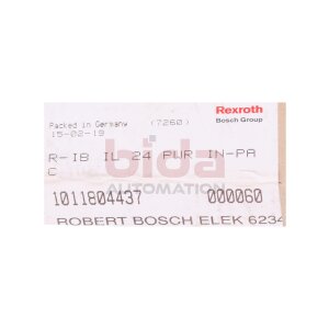 Rexroth/Bosch R911170789 (R-IB IL 24 PWR IN-PAC)...