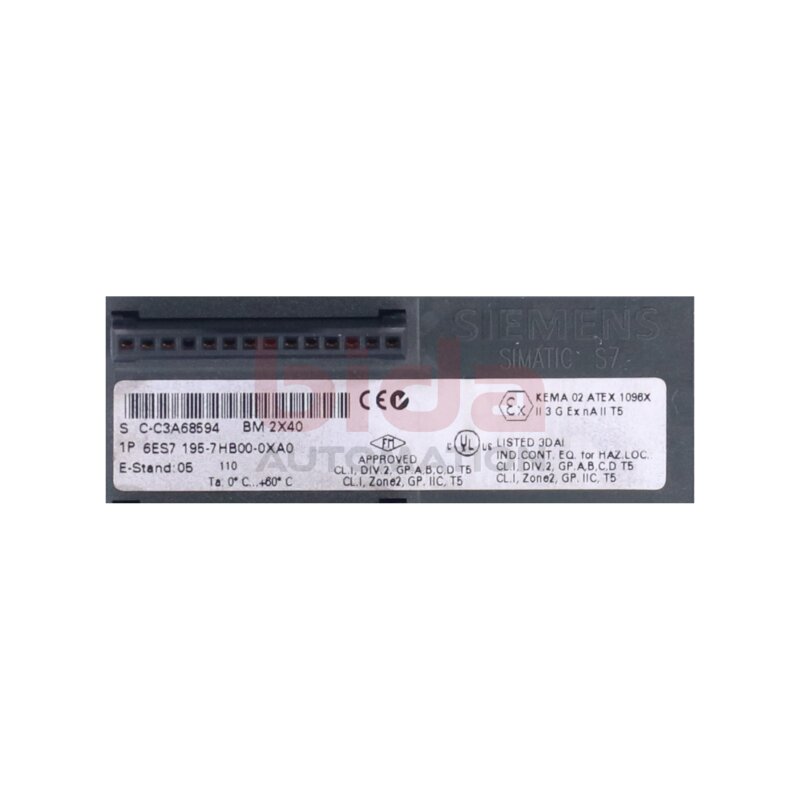 Siemens 6ES7 195-7HB00-0XA0 / 6ES7195-7HB00-0XA0 Busmodul