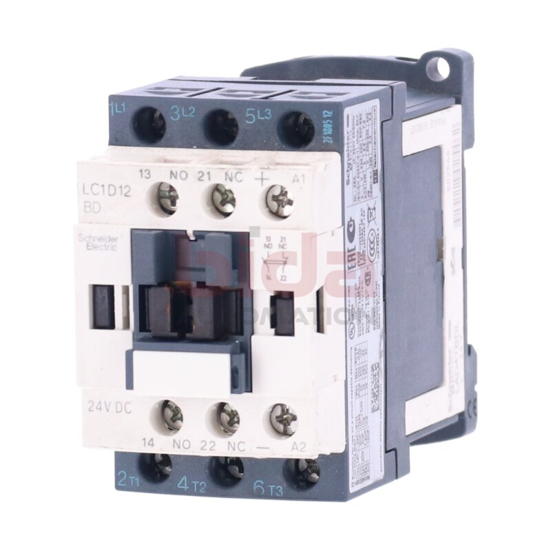Schneider LC1D12BD Leistungssch&uuml;tz / Power Contactor 25A 690V