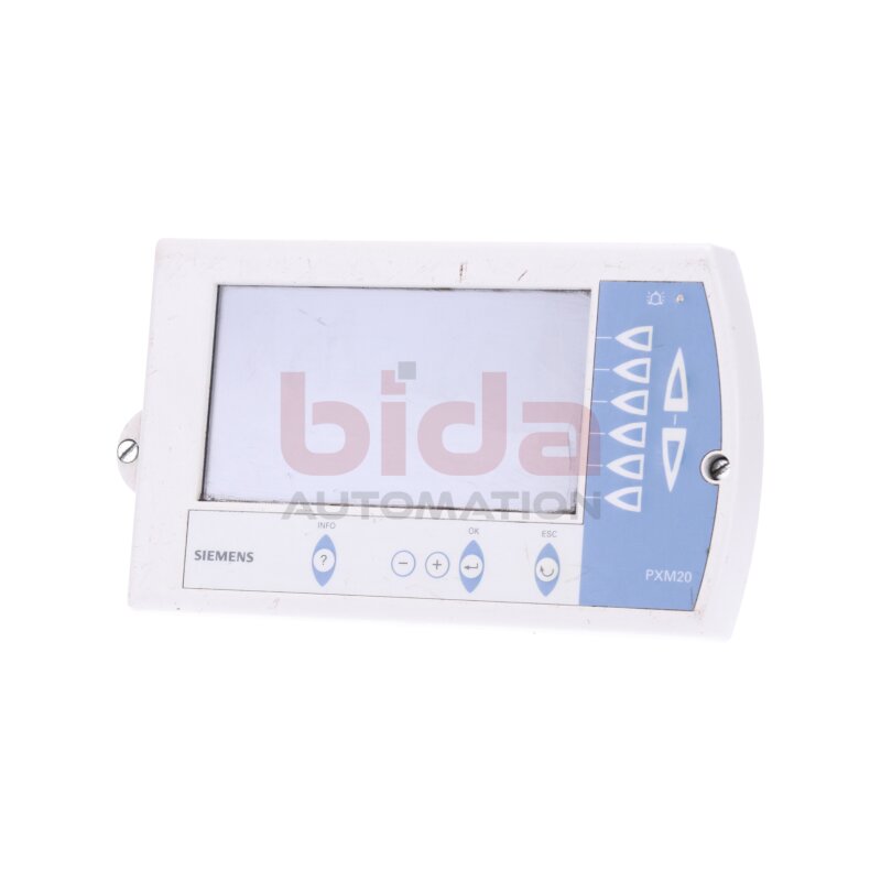 Siemens PXM20 Bedienger&auml;t / Operating device 24V 5W 12...40V