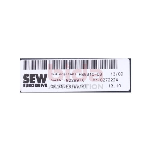 SEW FBG31C-08 Bedienger&auml;t / Operating device