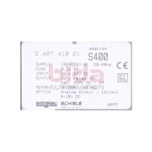 Schiele 2.407.410.21 Module 24VDC