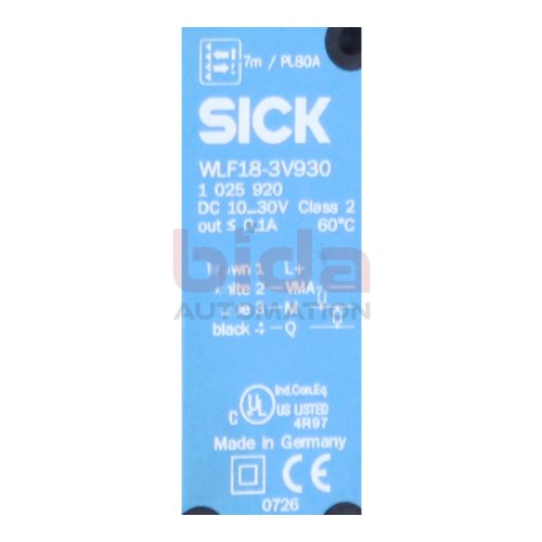 Sick WLF18-3V930 Lichtschranke / Photoelectric Barrier 10..30V
