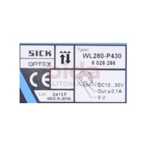 Sick WL280-P430 (6 028 286) Lichtschranke / Photoelectric...