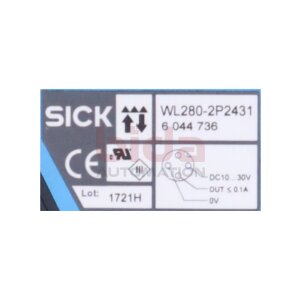 Sick WL280-2P2431 (6044736) Lichtschranke / Photoelectric...