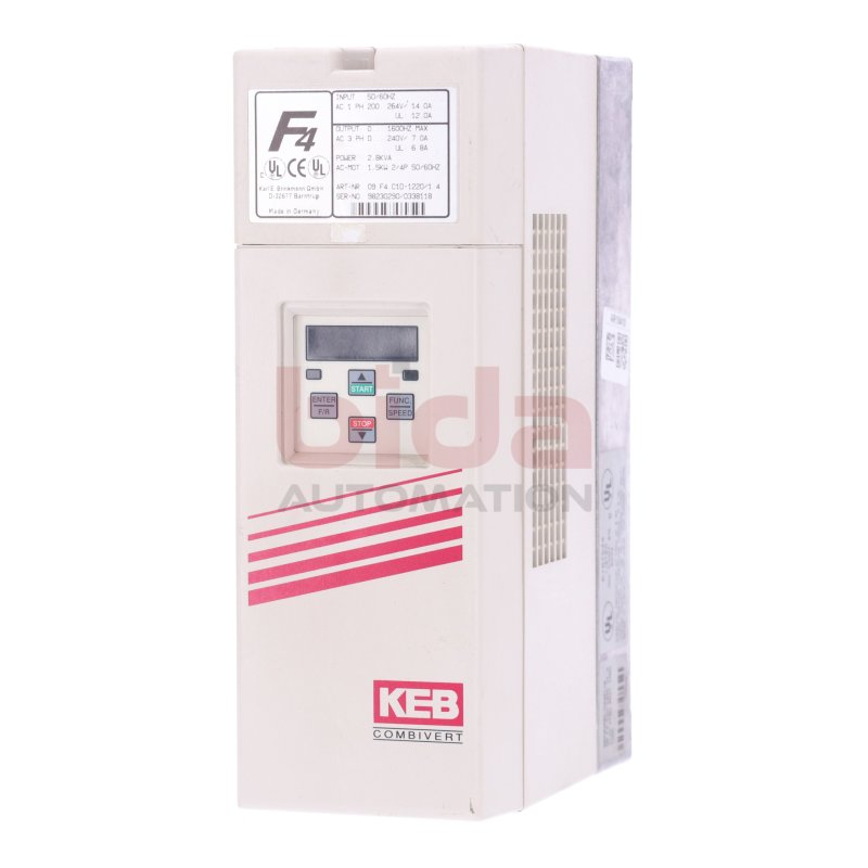 KEB 09.F4.C1D-1220/1.4 Frequenzumrichter / Frequency Converter