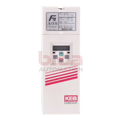 KEB 09.F4.C1D-1220/1.4 Frequenzumrichter / Frequency Converter