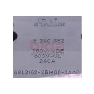 Siemens 6SL3162-2BM00-0AA0 / 6SL3 162-2BM00-0AA0 SINAMICS...
