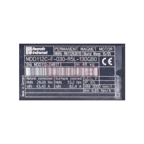 Rexroth Indramat MDD112C-F-030-R5L-130GB0 Servomotor / Servo Motor