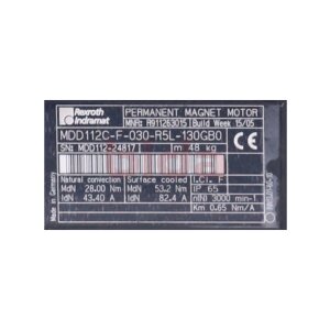 Rexroth Indramat MDD112C-F-030-R5L-130GB0 Servomotor /...
