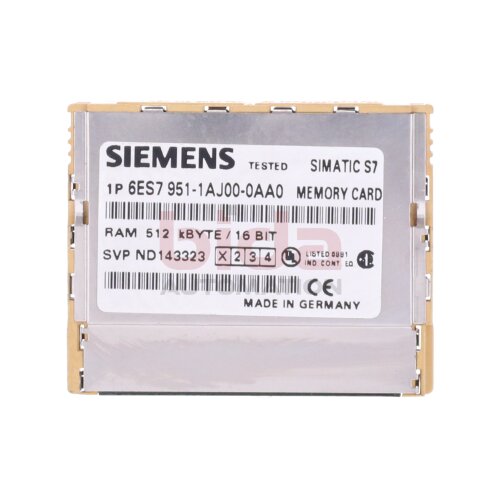 Siemens 6ES7 951-1AJ00-0AA0 / 6ES7951-1AJ00-0AA0 Memory Card