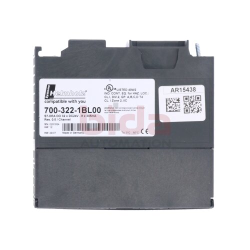 Systeme Helmholz 700-322-1BL00 Digitalausgabe / Digital Output 24VDC