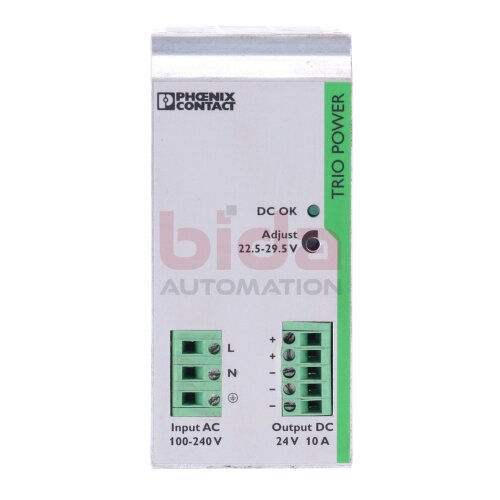 Phoenix Contact TRIO-PS/1AC/24DC/10 (2866323) Stromversorgung / Power Supply 24V 10A