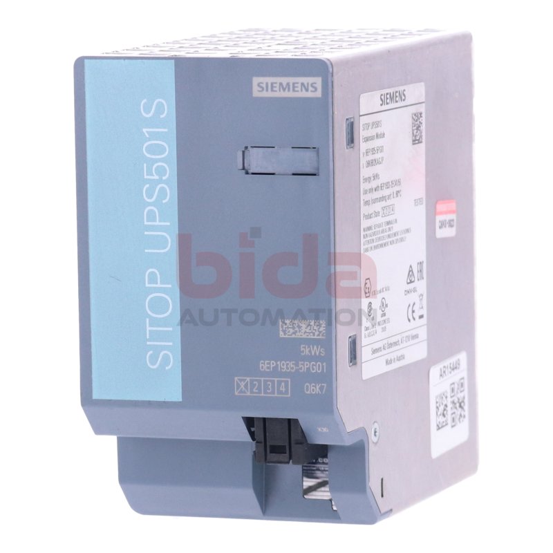 Siemens 6EP1935-5PG01 / 6EP1 935-5PG01 Stromversorgung / Power Supply