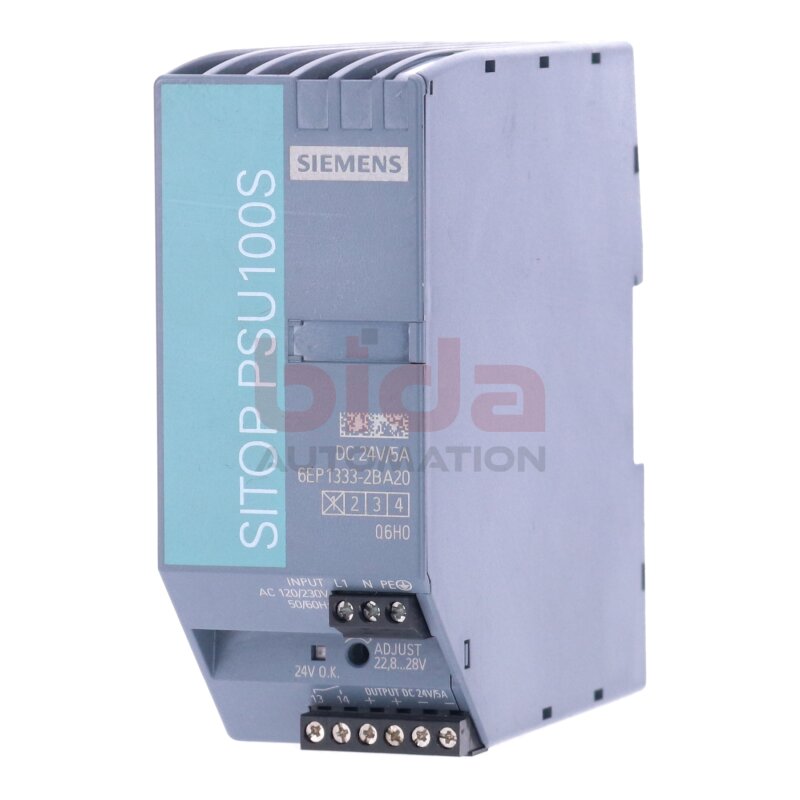 Siemens 6EP1333-2BA20 / 6EP1 333-2BA20 Stromversorgung / Power Supply 24V 5A