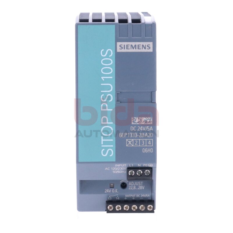 Siemens 6EP1333-2BA20 / 6EP1 333-2BA20 Stromversorgung / Power Supply 24V 5A