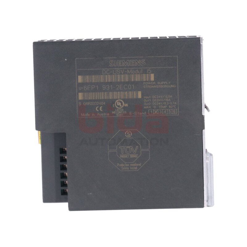 Siemens 6EP1 931-2EC01 / 6EP1931-2EC01 Stromversorgung / Power Supply 20A