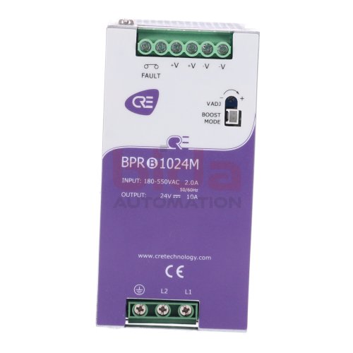 CRE Technology BPRB 1024M Batterieladeger&auml;t / Battery charger 180-550VAC 24V 10A