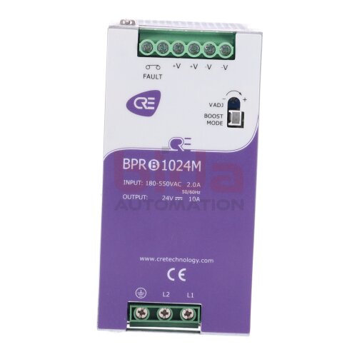 CRE Technology BPRB 1024M Batterieladeger&auml;t / Battery charger 180-550VAC 24V 10A
