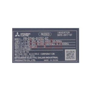 Mitsubishi FR-D740-012SC-EC Frequenzumrichter / Frequency...