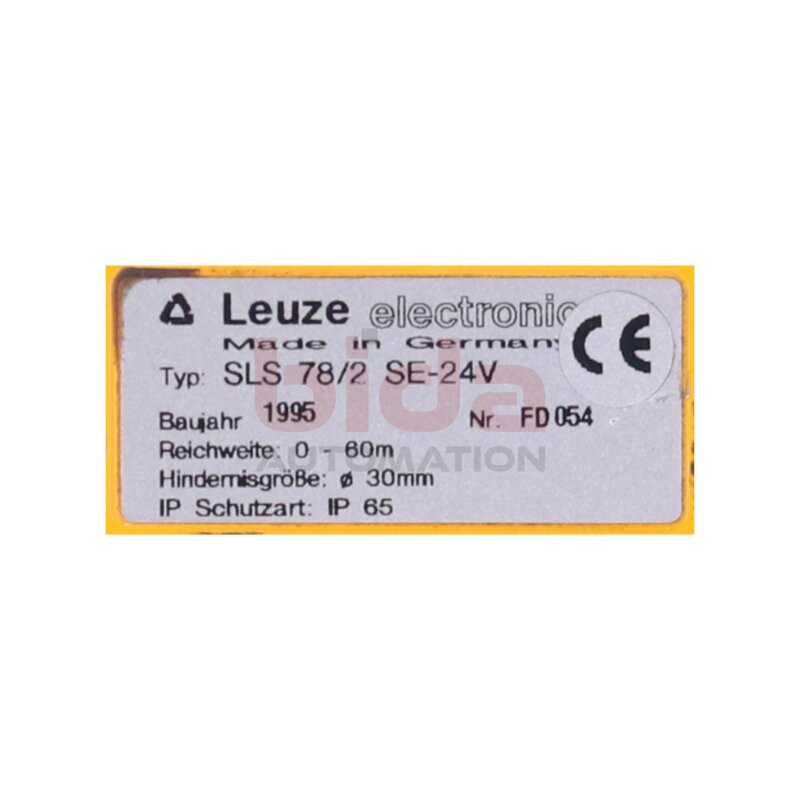 Leuze electronic SLS 78/2 SE-24V  Lichtschranke / Photoelectric Barrier