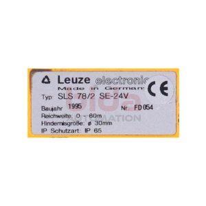 Leuze electronic SLS 78/2 SE-24V  Lichtschranke /...