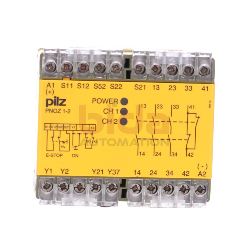 Pilz PNOZ 1-2 24VDC 3S1&Ouml; (474696) Sicherheitsrelais / Safety Relay 24VDC 3,5W