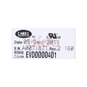 Carel EVD0000401 (EVD4) Control Modul