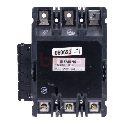 Siemens 3VF3211-3FW41-0AC2 / 3VF3 211-3FW41-0AC2 Leitungsschutzschalter / Circuit Breaker