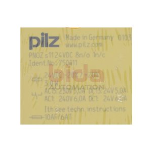 Pilz 750111 Sicherheitsrelais / Safety Relay 24VDC