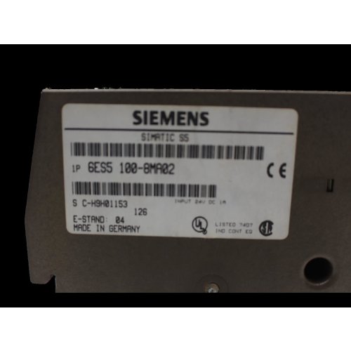 Siemens 6ES5 100-8MA02 Simatic S5 CPU E-Stand: 04