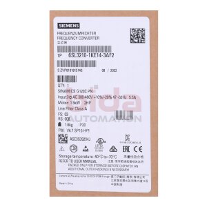 Siemens 6SL3210-1KE14-3AF2 / 6SL3 210-1KE14-3AF2...