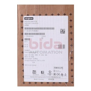 Siemens 6SL3210-1PE28-8AL0 / 6SL3 210-1PE28-8AL0...