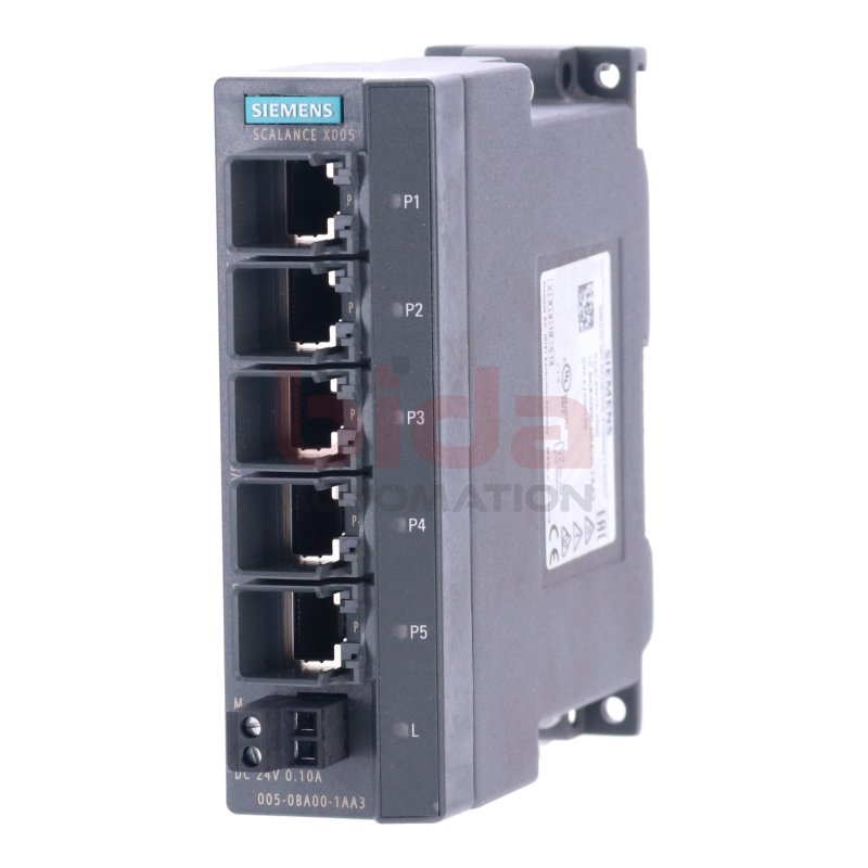 Siemens 6GK5005-0BA00-1AA3 / 6GK5 005-0BA00-1AA3 Ethernet Switch